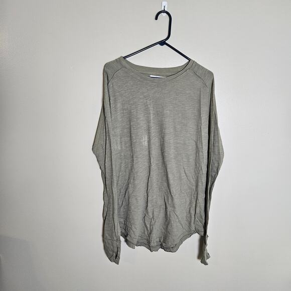 NWT Free People We The Free Arden Tee in Washed Army Sz XS - Picture 4 of 15